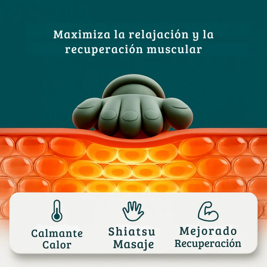 1 Massajador PRO - Relaxe com os vários tipos de massagem incluídos.